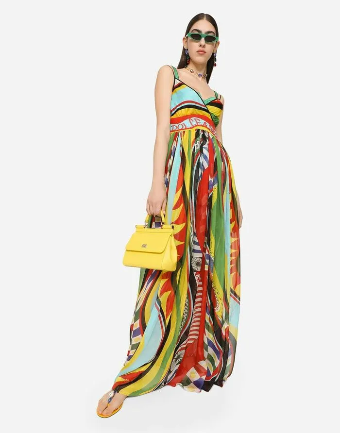 Dolce and Gabbana Shoulder And Crossbody Bags Women Medium Sicily Handbag Yellow Dolce and Gabbana Shoulder And Crossbody Bags Women Medium Sicily Handbag Yellow