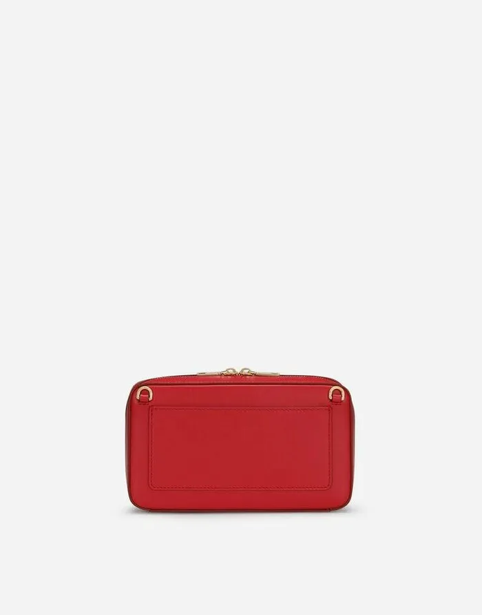 Dolce and Gabbana Shoulder And Crossbody Bags Women Small Calfskin DG Logo Camera Bag Red Dolce and Gabbana Shoulder And Crossbody Bags Women Small Calfskin DG Logo Camera Bag Red