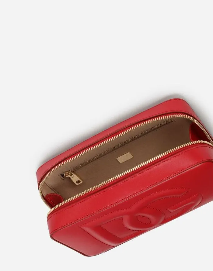 Dolce and Gabbana Shoulder And Crossbody Bags Women Small Calfskin DG Logo Camera Bag Red Dolce and Gabbana Shoulder And Crossbody Bags Women Small Calfskin DG Logo Camera Bag Red