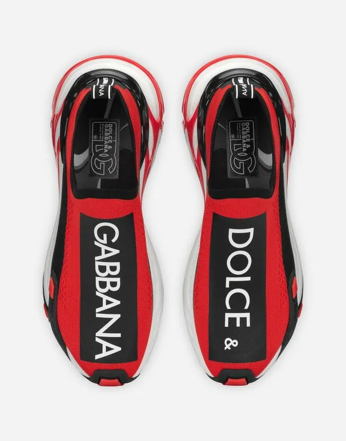Dolce and Gabbana Sneakers Men Stretch Mesh Fast Sneakers Multicolor Dolce and Gabbana Sneakers Men Stretch Mesh Fast Sneakers Multicolor