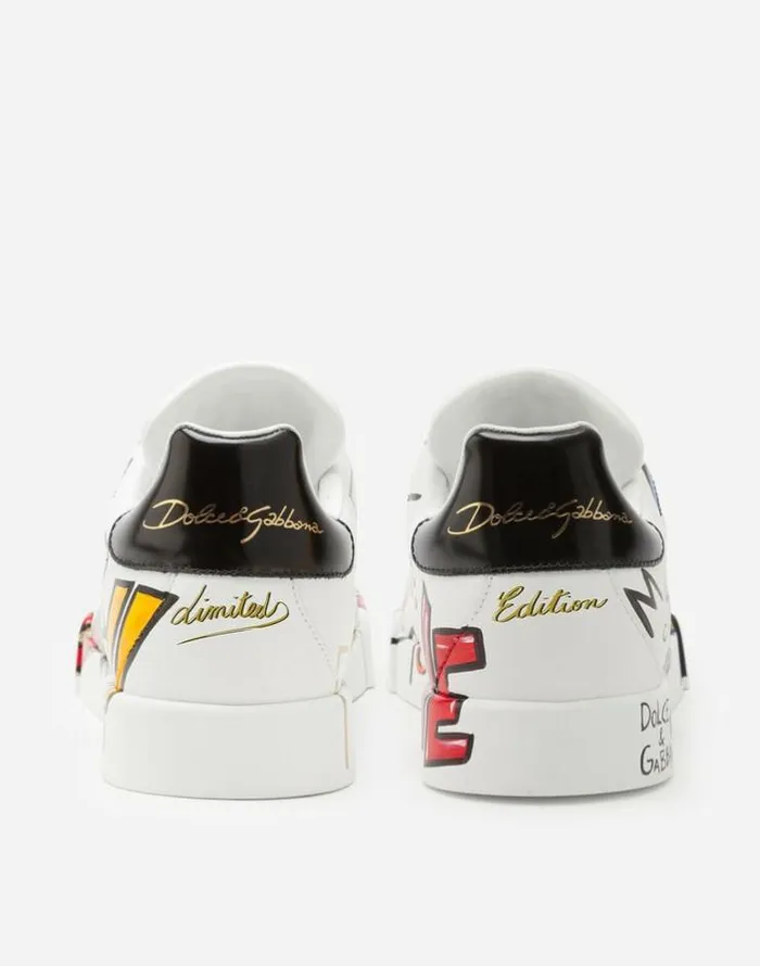 Dolce and Gabbana Sneakers Women New DGLimited Portofino Sneakers White Dolce and Gabbana Sneakers Women New DGLimited Portofino Sneakers White