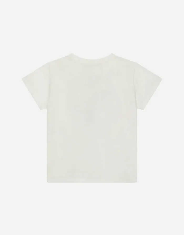 Dolce and Gabbana Topwear Children Coinprint Jersey Tshirt White Dolce and Gabbana Topwear Children Coinprint Jersey Tshirt White
