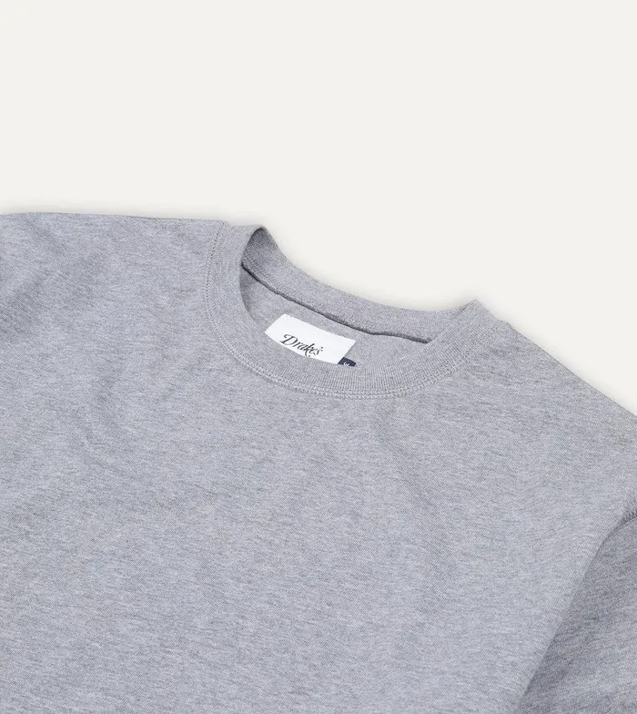 Drake039s Grey Cotton Crew Neck Hiking TShirt 8211 Clothing