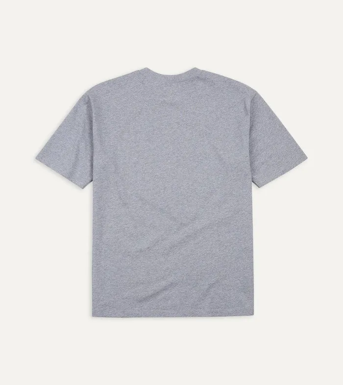 Drake039s Grey Cotton Crew Neck Hiking TShirt 8211 Clothing