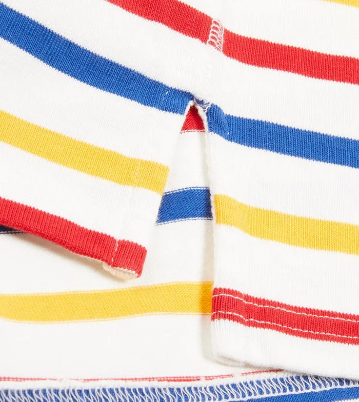 Drake039s Primary Stripe Cotton Rugby Shirt 8211 ClothingShirts