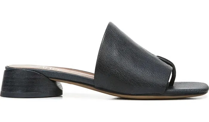 Dress Mules Women Franco Sarto Franco Loran Sandal Black Leather