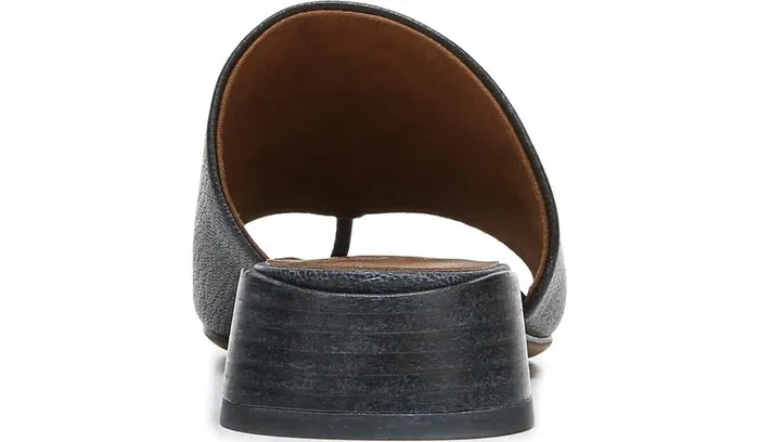 Dress Mules Women Franco Sarto Franco Loran Sandal Black Leather