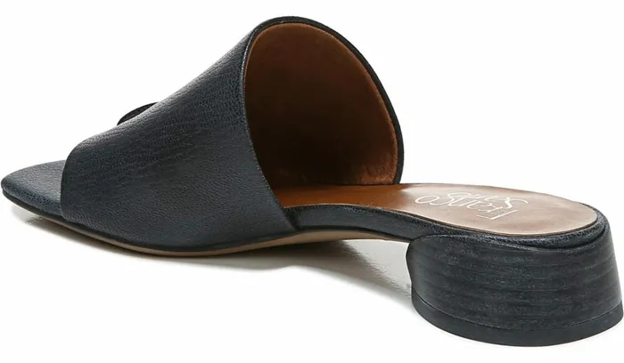 Dress Mules Women Franco Sarto Franco Loran Sandal Black Leather