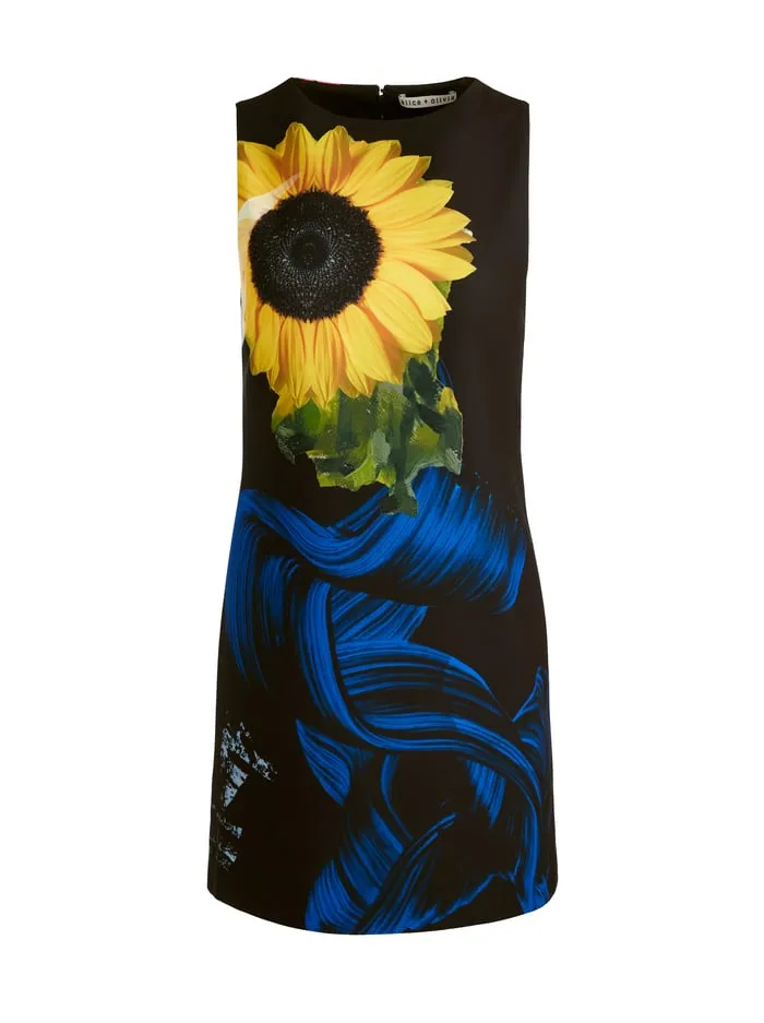 Dresses Women Alice Olivia Clyde Mini Dress Azalea Floral