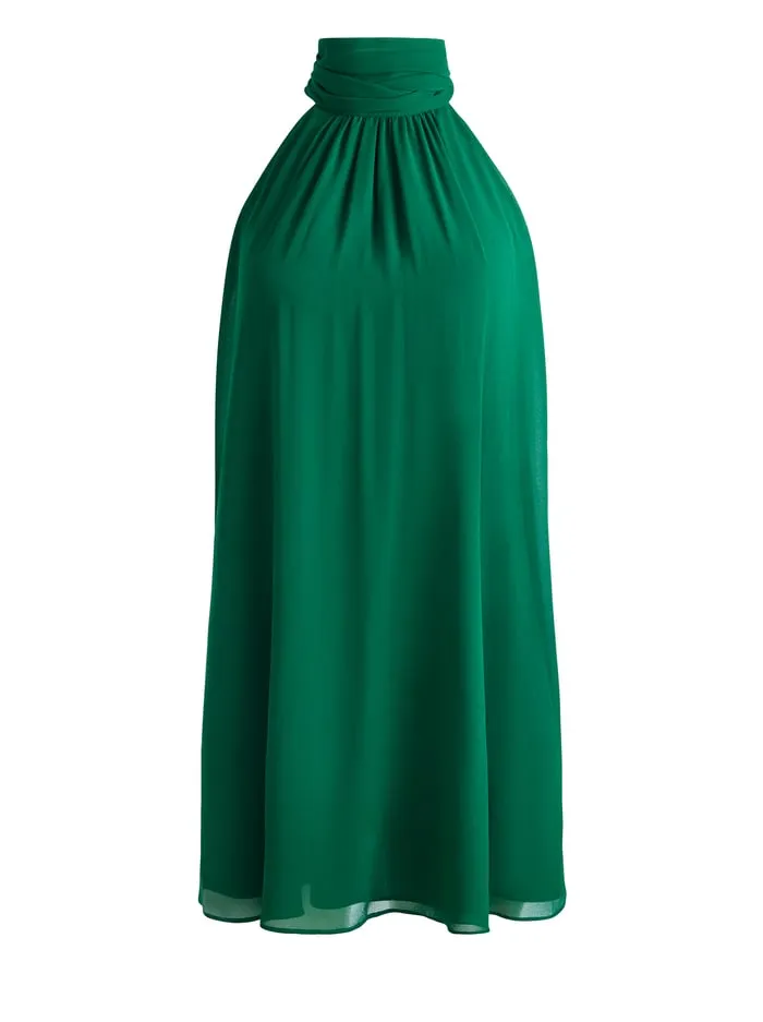 Dresses Women Alice Olivia Corine Mini Dress Forest Green