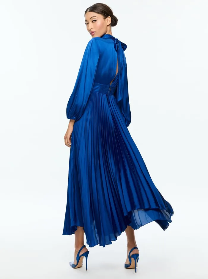 Dresses Women Alice Olivia Mahogany Maxi Dress Royal