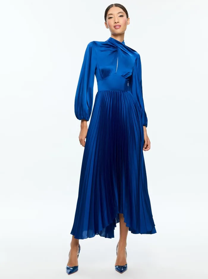 Dresses Women Alice Olivia Mahogany Maxi Dress Royal