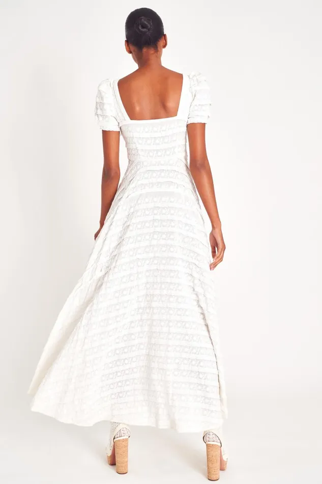 Dresses Women LoveShackFancy Ryan Catalina Lace Maxi Dress Ivory