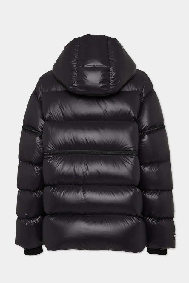 Dsquared2 Coats and Outerwear Icon New Generation Puffer Kaban Black 8211 Men