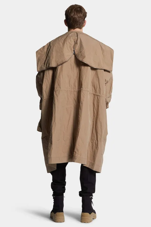 Dsquared2 Coats and Outerwear Superlight Oversized Super Big Parka Walnut 8211 Men