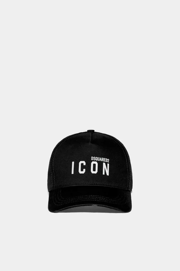Dsquared2 Headwear Be Icon Baseball Cap Black 8211 Men