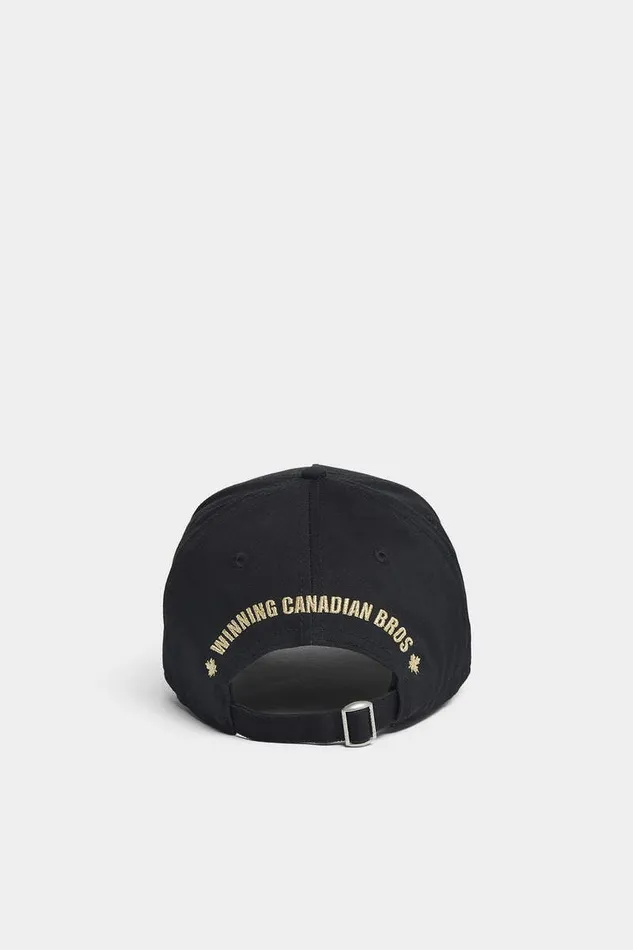 Dsquared2 Headwear Boxeur Shiny Patch Baseball Cap Black 8211 Men
