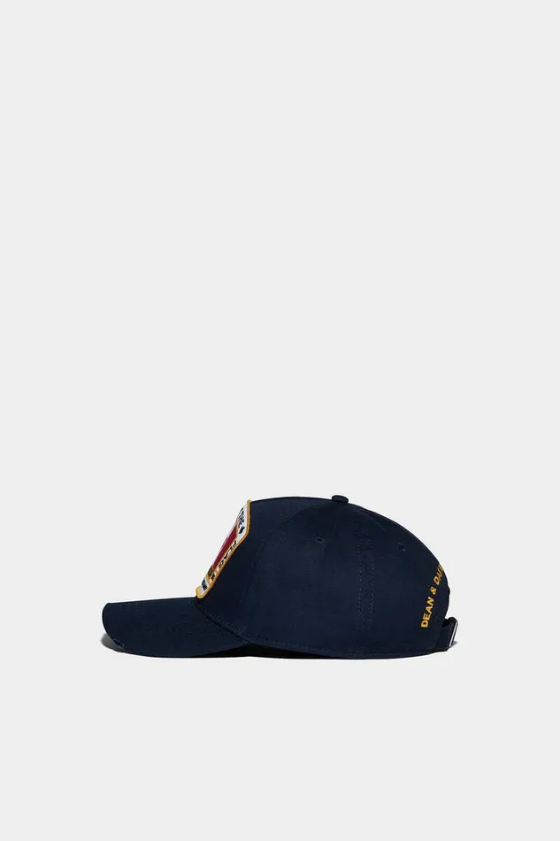 Dsquared2 Headwear D2 Baseball Cap Blue 8211 MenWomen