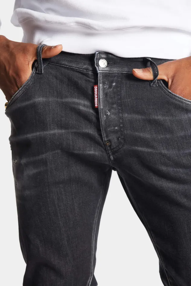 Dsquared2 Jeans Black Clean Wash Skater Jeans 8211 Men