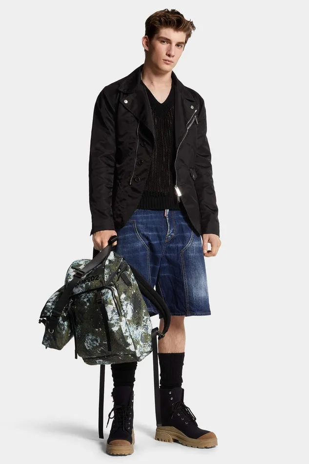 Dsquared2 Knitwear OpenKnit V Neck Vest Black 8211 Men