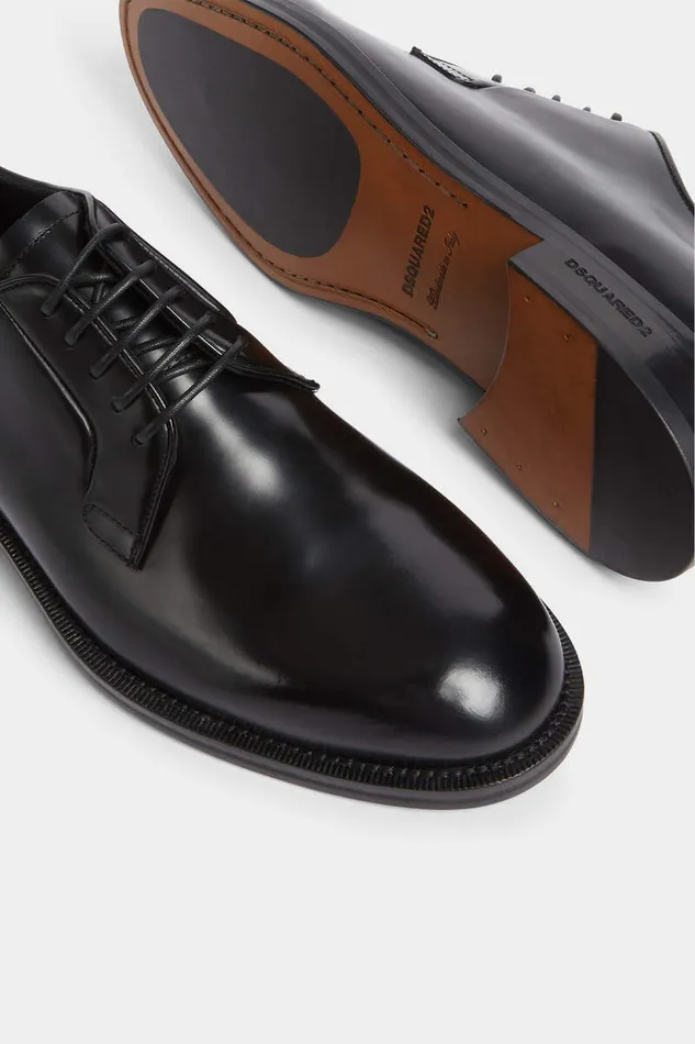 Dsquared2 Laced Shoes D2 Classic Derby Black 8211 Men