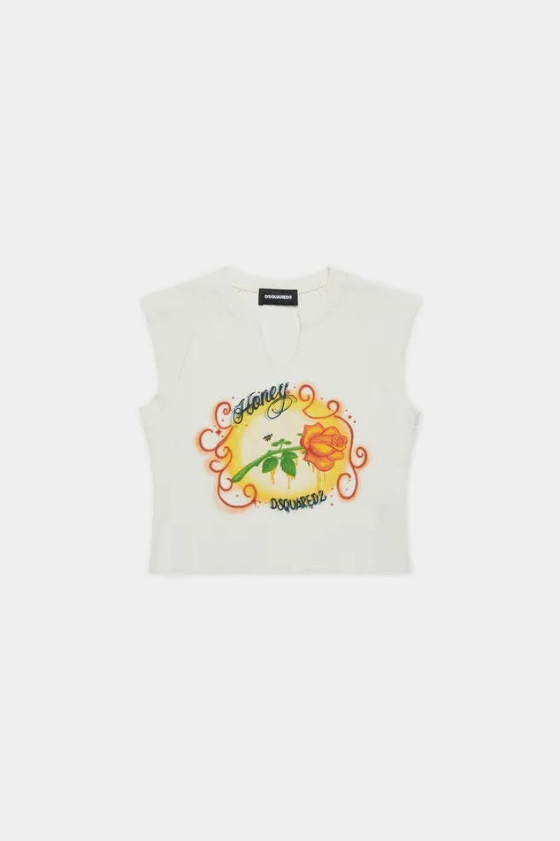 Dsquared2 Ready To Wear D2 Junior Honey Tank Top Dq104 8211 Kids