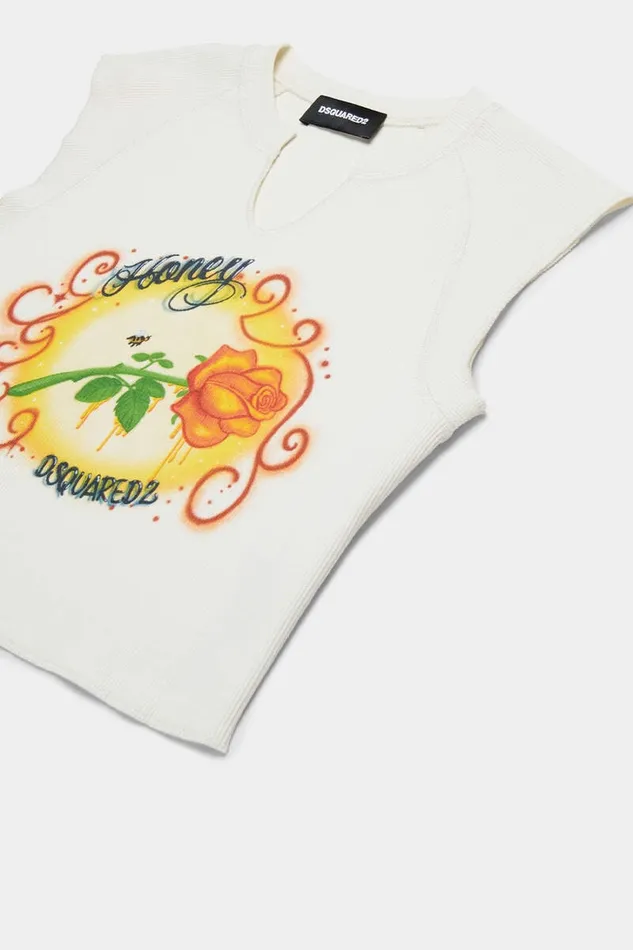 Dsquared2 Ready To Wear D2 Junior Honey Tank Top Dq104 8211 Kids