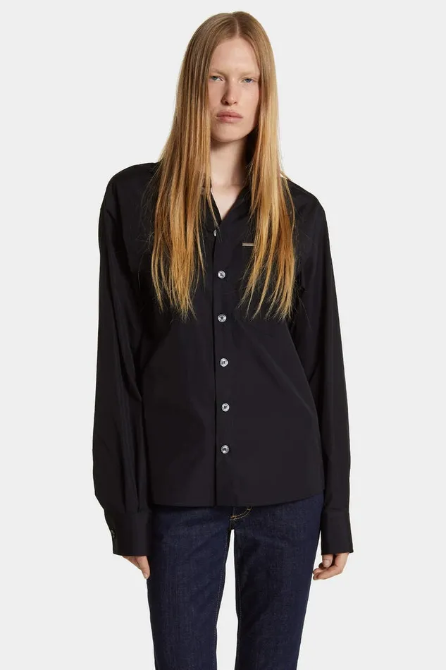 Dsquared2 Shirts Boxy Shirt Black 8211 Women