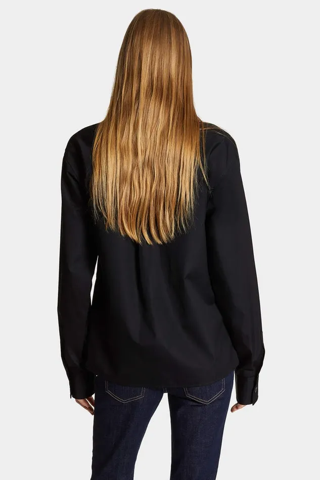 Dsquared2 Shirts Boxy Shirt Black 8211 Women