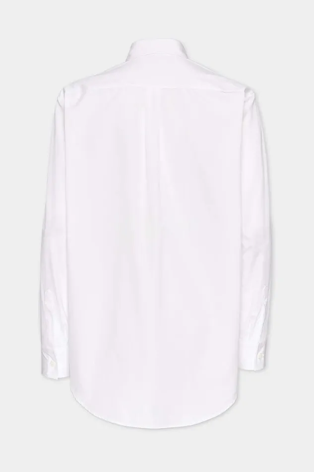 Dsquared2 Shirts Dean Maxi Shirt White 8211 Women