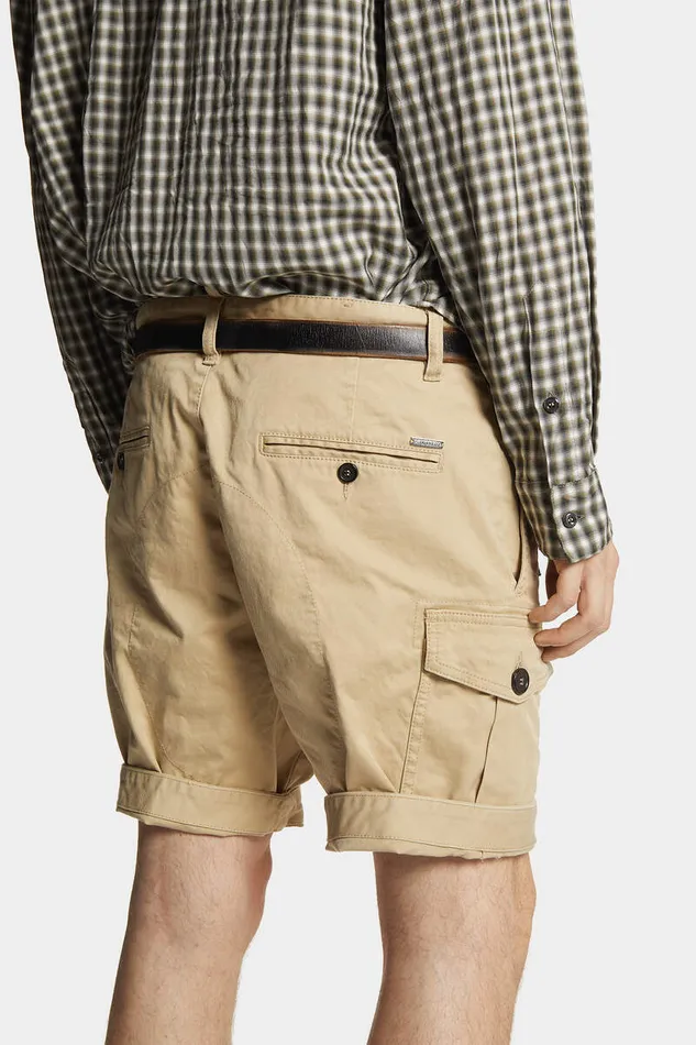 Dsquared2 Shorts Sexy Cargo Shorts Beige 8211 Men