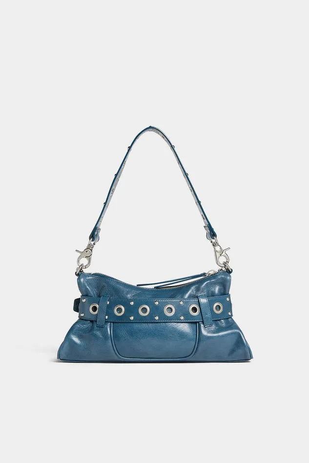 Dsquared2 Shoulder Bags Gothic Shoulder Bag Teal 8211 Women