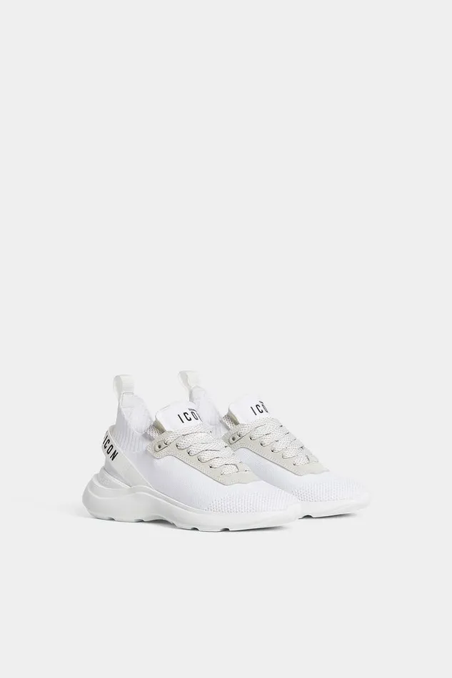 Dsquared2 Sneakers Icon Fly Low Top Sneakers Whiteblack 8211 Women