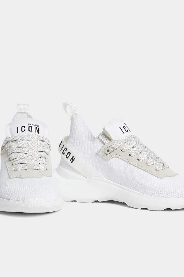 Dsquared2 Sneakers Icon Fly Low Top Sneakers Whiteblack 8211 Women