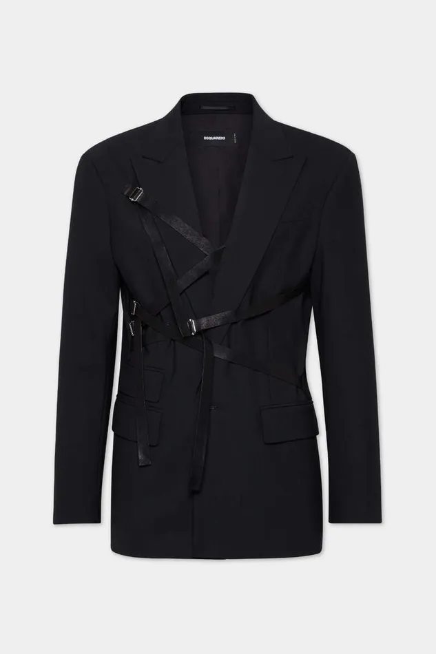 Dsquared2 Suits and Blazer Bondage Blazer Black 8211 Men