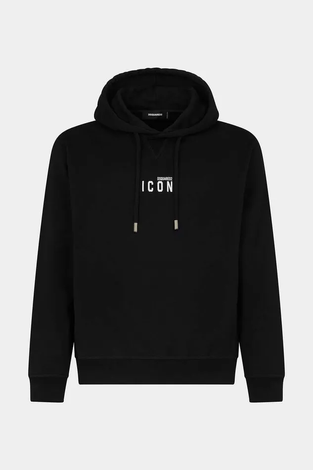 Dsquared2 Sweatshirts Mini Icon Cool Hoodie Black 8211 Men