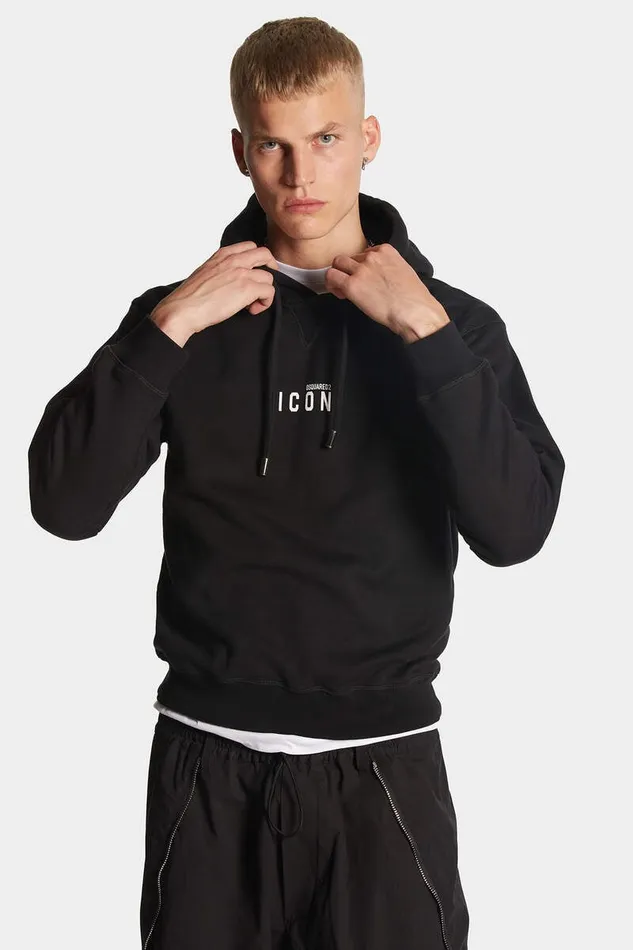 Dsquared2 Sweatshirts Mini Icon Cool Hoodie Black 8211 Men