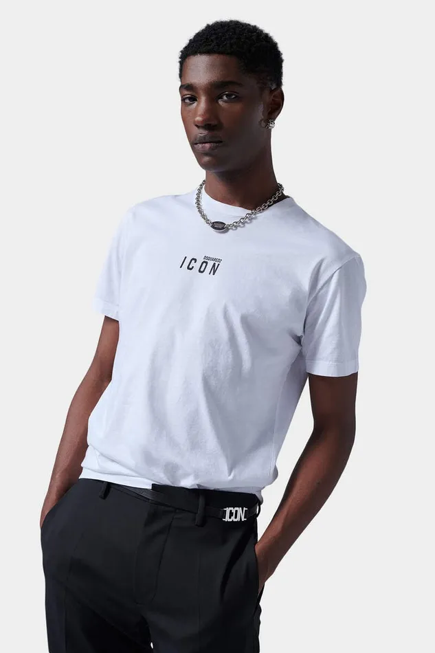 Dsquared2 TShirts and Polo Be Icon Cool TShirt Bwhite 8211 Men