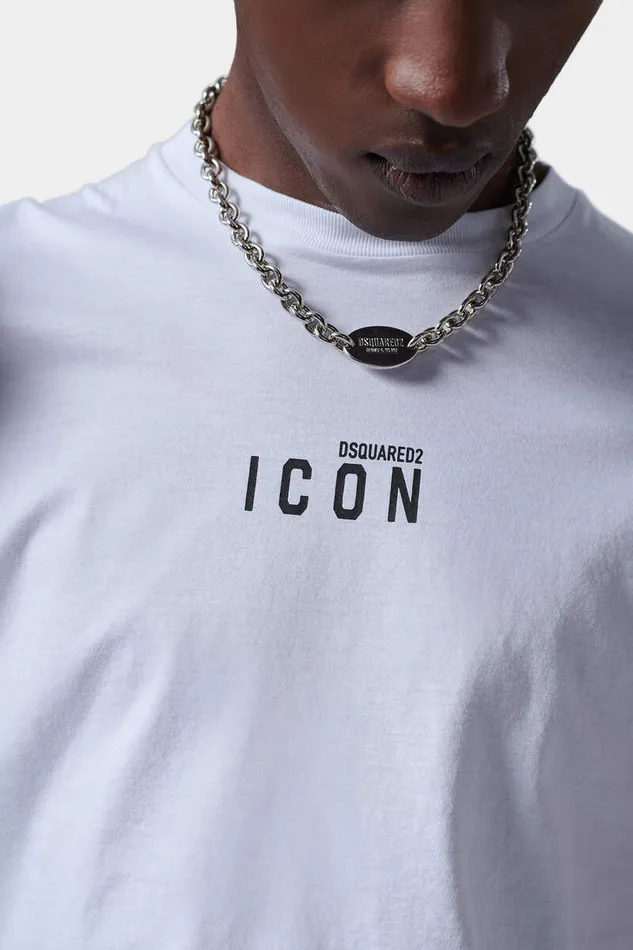 Dsquared2 TShirts and Polo Be Icon Cool TShirt Bwhite 8211 Men