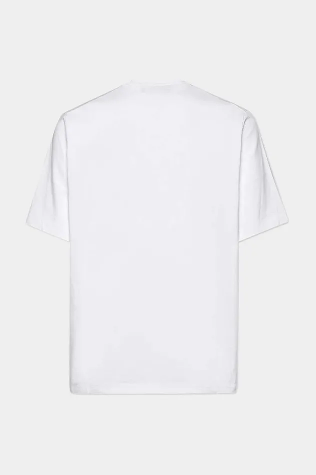 Dsquared2 TShirts and Polo Icon New Generation Loose Fit TShirt White 8211 Men