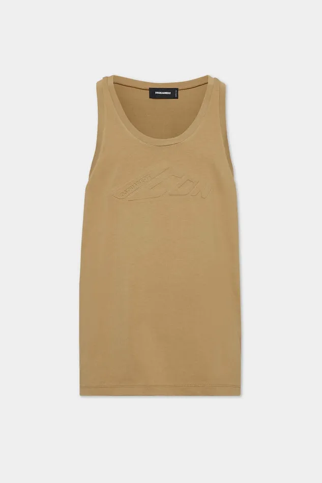 Dsquared2 TShirts and Polo Icon New Generation Sport Fit Top Khaki 8211 Men