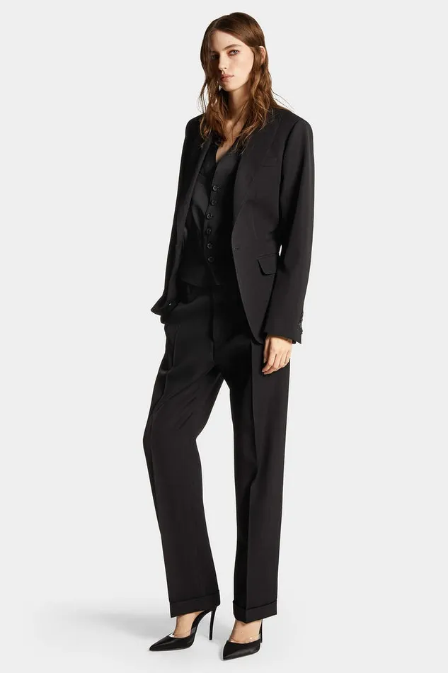 Dsquared2 Trousers Dean Classic Straight Pant Black 8211 Women