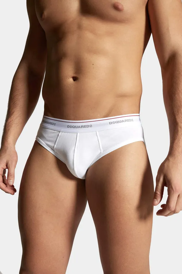 Dsquared2 Underwear Basic Basic Brief TriPack White 8211 Men