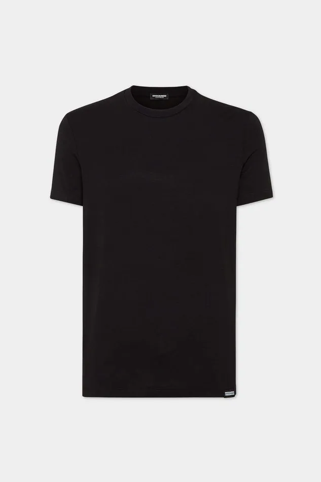 Dsquared2 Underwear Embroidered Logo TShirt Black 8211 Men