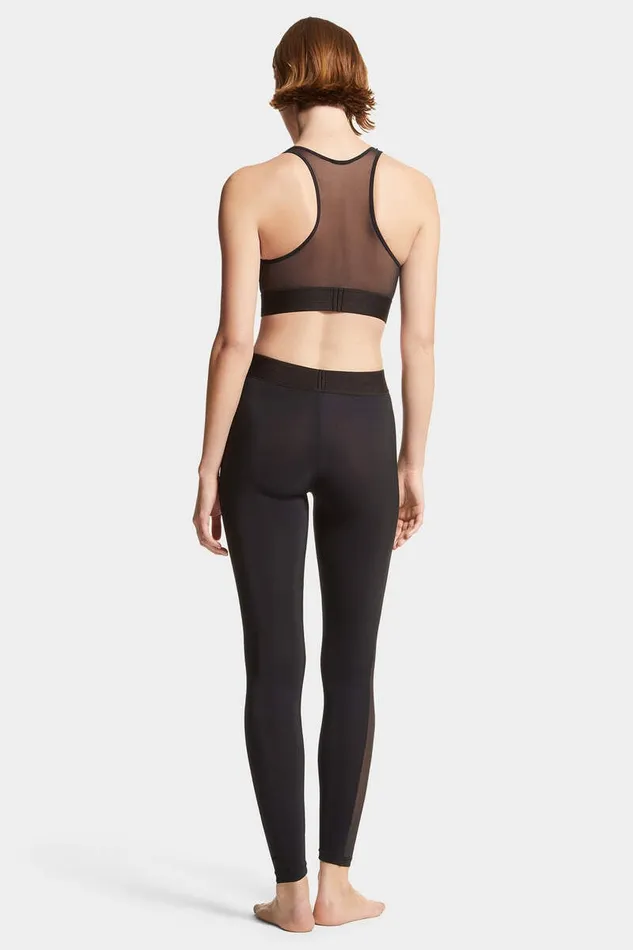 Dsquared2 Underwear Icon Leggings Blackwhite 8211 Women