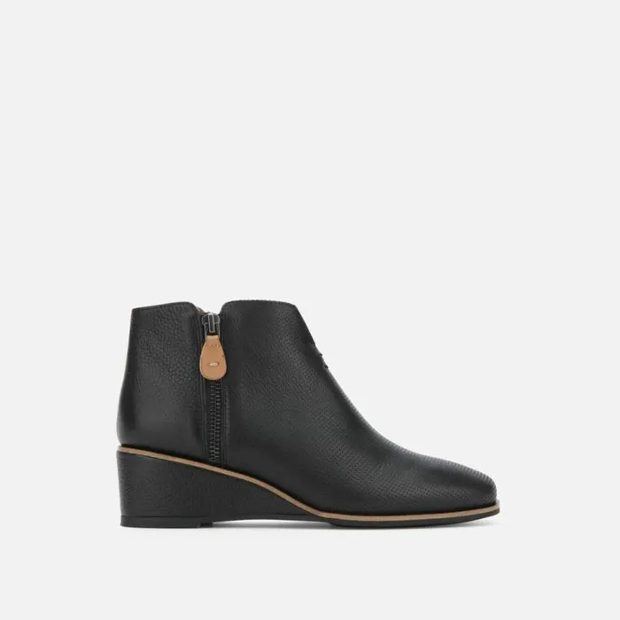 Ella Wedge Zip Bootie Black Women Kenneth Cole Boots Booties