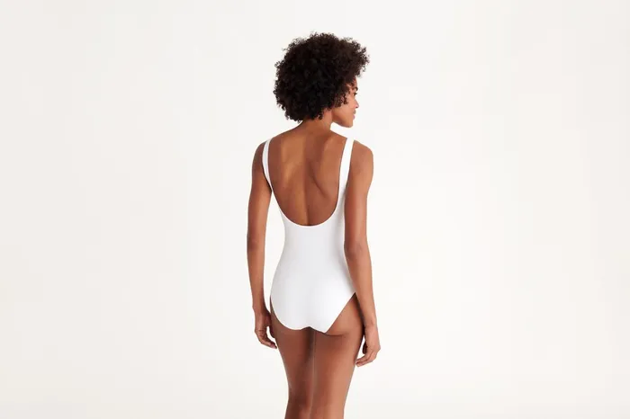 ERES Asia Tank OnePiece Blanc Women OnePiece Swimsuits