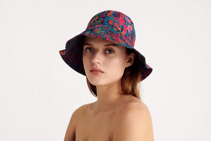 ERES Bobby Bucket Hat Imprime Ciara Women Beachwear and Accessories
