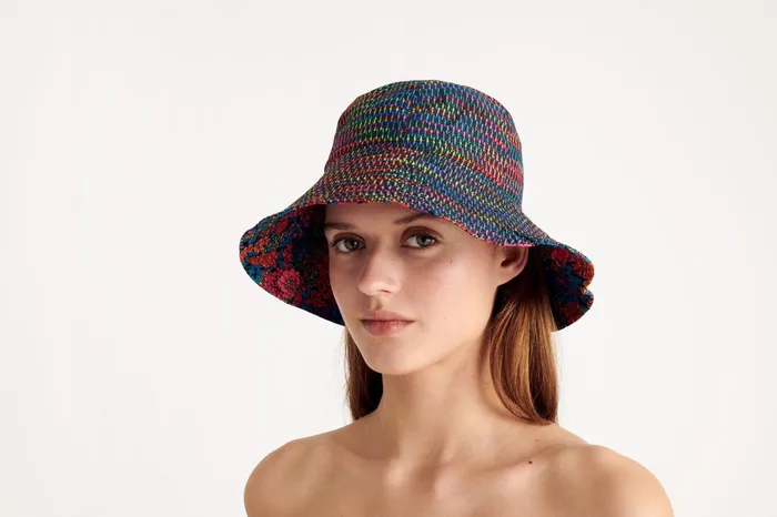 ERES Bobby Bucket Hat Imprime Ciara Women Beachwear and Accessories