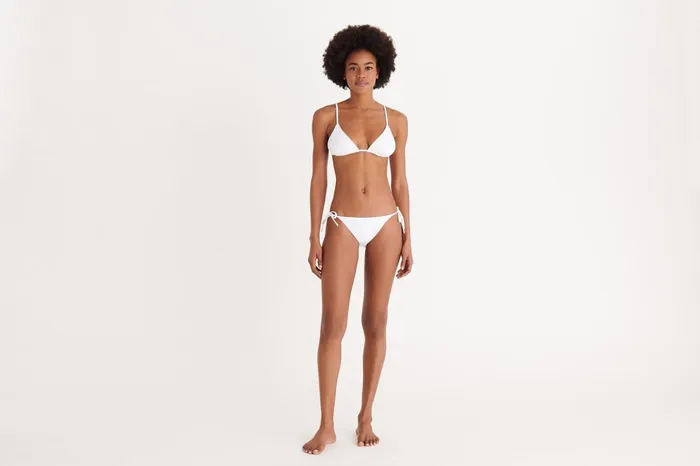 ERES Malou Thin Bikini Briefs Blanc Women Bikini Bottoms